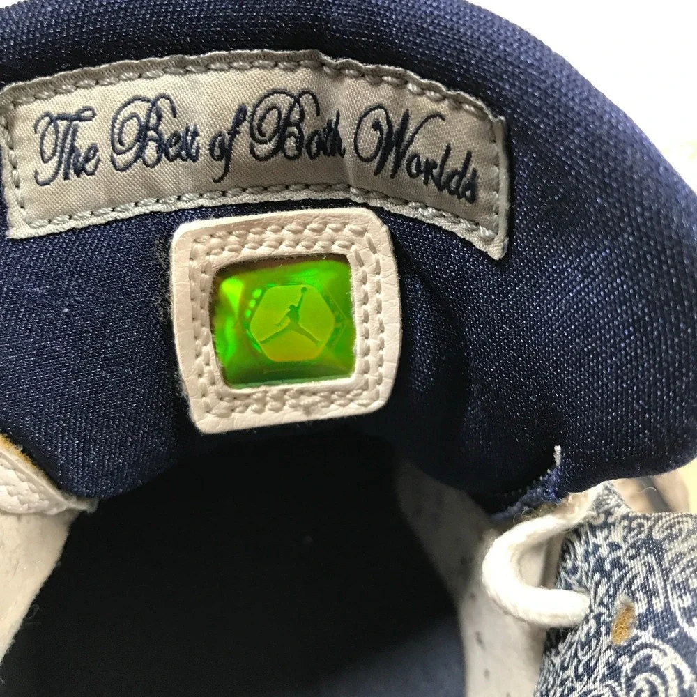 Nike Air Jordan AF-1 Fusion 20  White Lace Up Shoes 332122-103 Mens US 8 EU 41 - Picture 12 of 16